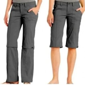 PrAna Grey Convertible Pants